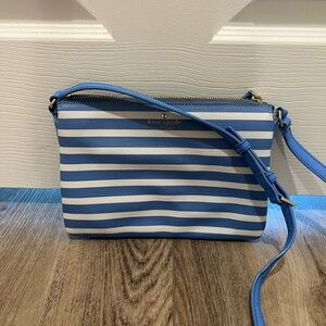 Kate spade stripe crossbody bag